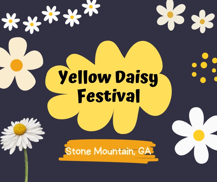 Yellow Daisy Festival in Stone Mountain, Georgia