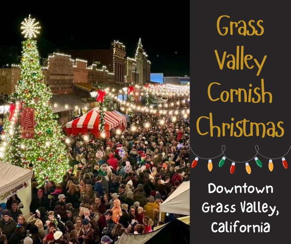 Cornish Christmas in Grass Valley, California