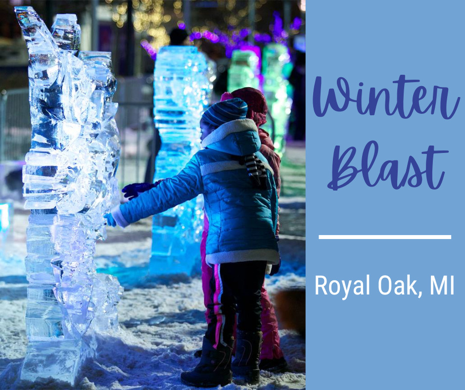 Winter Blast in Royal Oak, Michigan