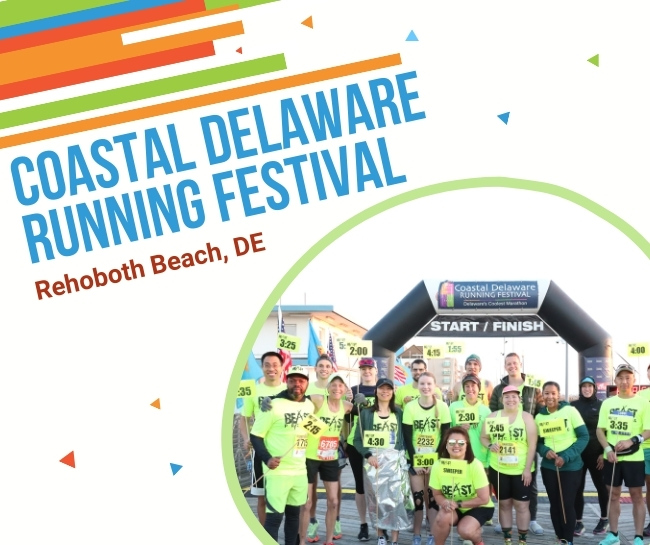 Coastal Delaware Running Festival in Rehoboth Beach, DE