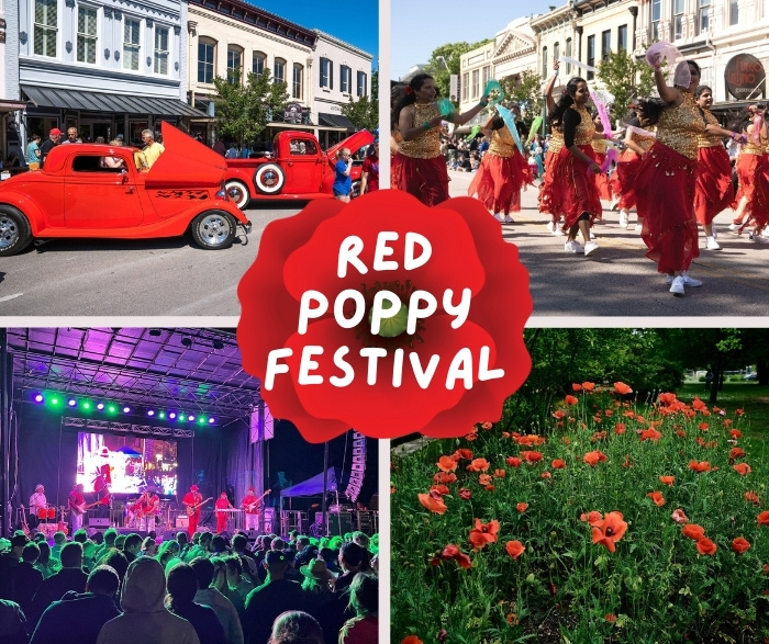 Red Poppy Festival in Georgetown, TX