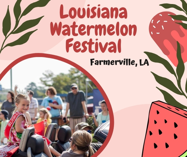 Louisiana Watermelon Festival in Farmerville, LA