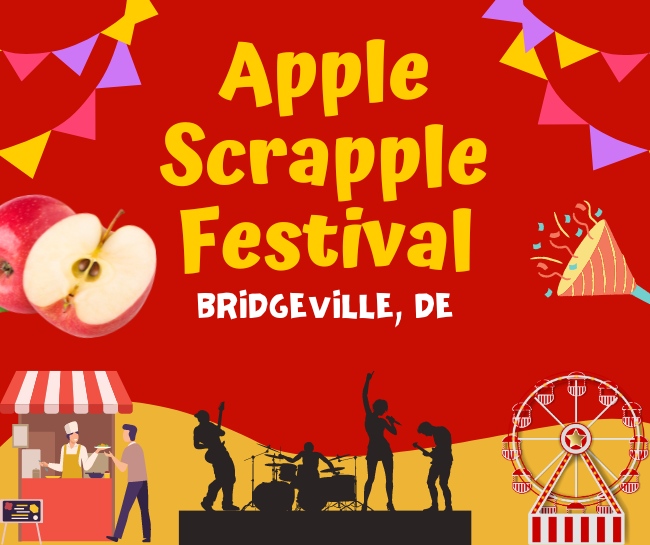 Apple Scrapple Festival in Bridgeville, Delaware