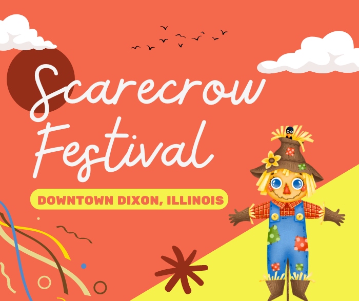 Scarecrow Festival in Dixon, Illinois