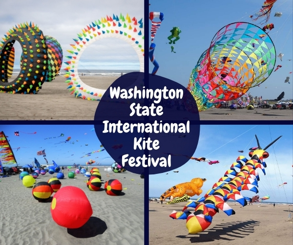 Washington State International Kite Festival in Long Beach, WA