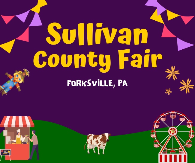 Sullivan County Fair in Forksville, Pennsylvania