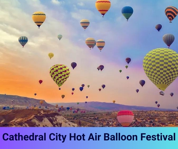 Cathedral City California Hot Air Balloon Festival