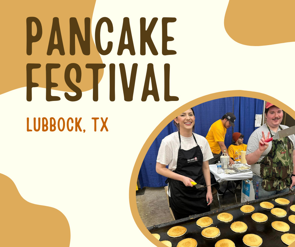 Pancake Festival in Lubbock, Texas