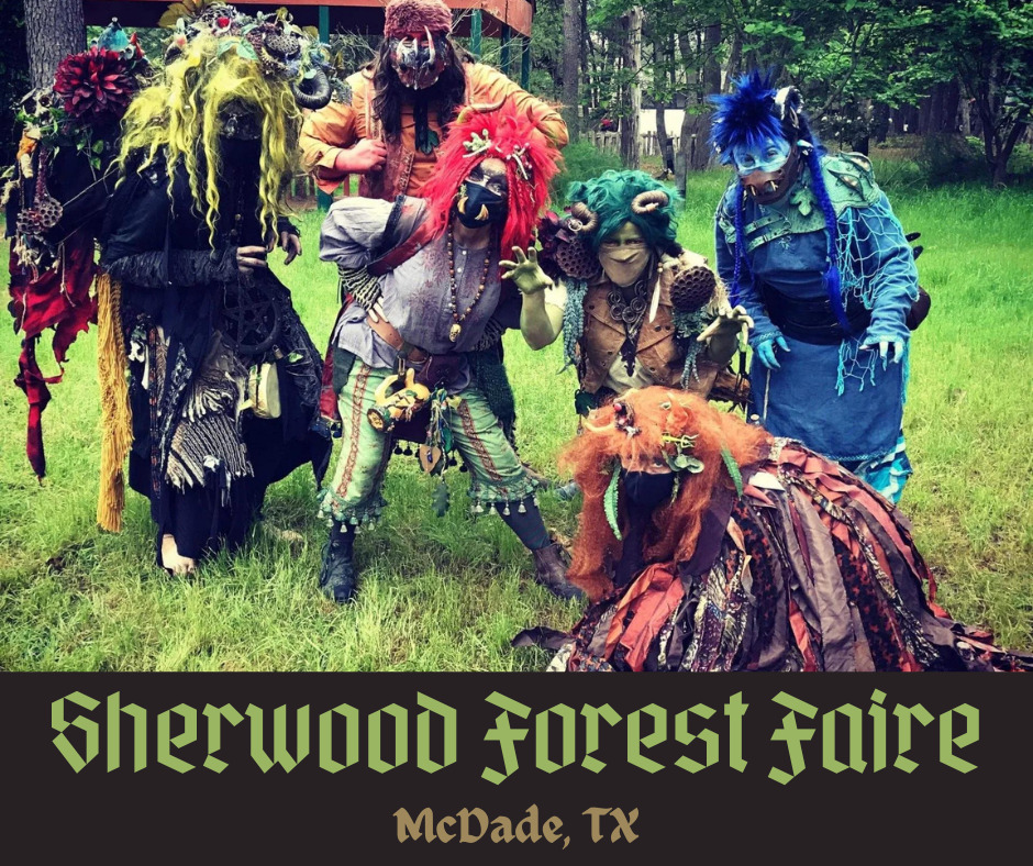 Sherwood Forest Faire in McDade, TX